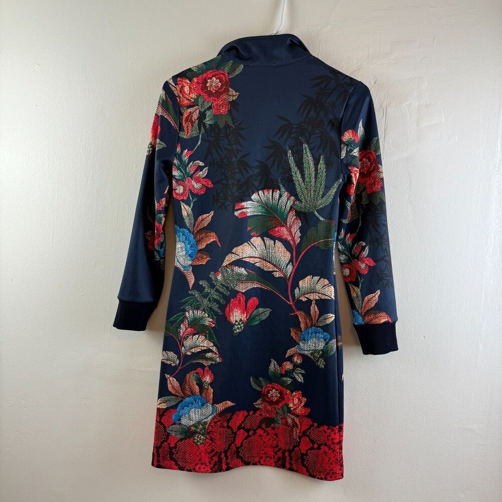 PAM & GELA Bye Birdie Track Dress Art to Wear Athleisure Golf Women's Size Small - Picture 7 of 10